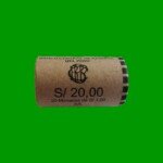 TUBO DE (20) MONEDAS DE PERU, 1 SOL, AÑO 2020, CONMEMORATIVA, JUAN PABLO VISCARDO Y GUZMAN , ESTADO NUEVAS.- - Imagen 2
