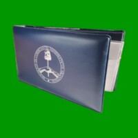 CARPETA C/ COLECCION DE BONOS APNA 2018 - TEMATICA NAVIOS EMBLEMATICOS, MARCA V K Nº 0 (14x23cm), NUEVA.-