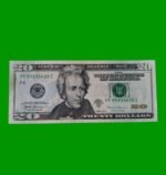 BILLETE DE EEUU 20,00 DOLARES, SELLO VERDE, PICK 546, ESTADO SIN CIRCULAR.-