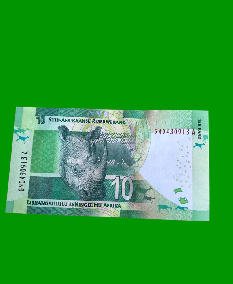 BILLETE DE SUDAFRICA 10 RAND, PICK 138, AÑO 2013, ESTADO SIN CIRCULAR.- - Imagen 2