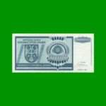 BILLETE DE BOSNIA - HERZEGOVINA STO MILIONA DINARA, PICK 146, AÑO 1993, ESTADO EXELENTE +.-