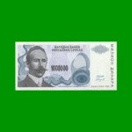 BILLETE DE BOSNIA - HERZEGOVINA 1000000 DINARA, PICK 154, AÑO 1993, ESTADO SIN CIRCULAR. -