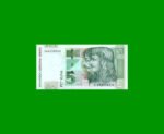 BILLETE DE CROACIA 5 KUNA, PICK 37, AÑO 2001, ESTADO SIN CIRCULAR.-