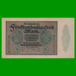 BILLETE DE ALEMANIA 500.000 MARCOS, PICK 88b, AÑO 1923, ESTADO SIN CIRCULAR .-