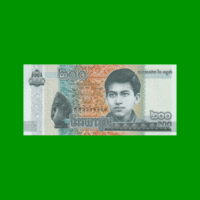BILLETE DE CAMBOYA 200 RIELS, PICK 65A, AÑO 2022, ESTADO SIN CIRCULAR.-