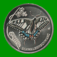 MONEDA DE ALEMANIA,5 EUROS MARIPOSA, AÑO 2023, ESTADO NUEVO.-