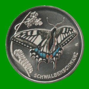 MONEDA DE ALEMANIA,5 EUROS MARIPOSA, AÑO 2023, ESTADO NUEVO.-
