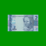BILLETE DE BRASIL 2 REALES, PICK NEW, AÑO 2021, SERIE IA, ESTADO SIN CIRCULAR.-