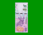 PESOS 3er DISEÑO $100,00, COL F201b, AÑO 2019, ESTADO SIN CIRCULAR.-