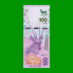 PESOS 3er DISEÑO $100,00, COL F201b, AÑO 2019, ESTADO SIN CIRCULAR.-