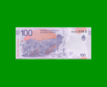 PESOS 3er DISEÑO $100,00, COL F201b, AÑO 2019, ESTADO SIN CIRCULAR.- - Imagen 2